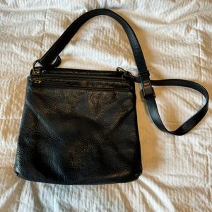 Margot Black Leather Purse